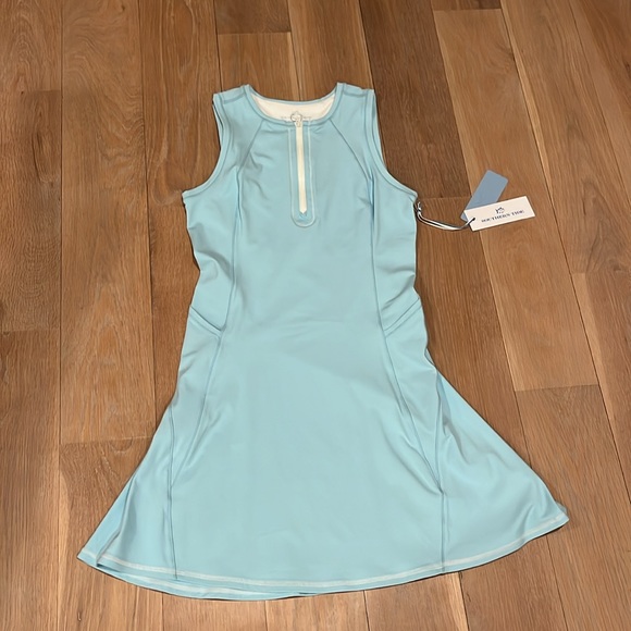 NWT. Southern Tide. Brenna Zip Front Performance Dress. Tennis. Golf. UPF 50+ - Picture 9 of 10